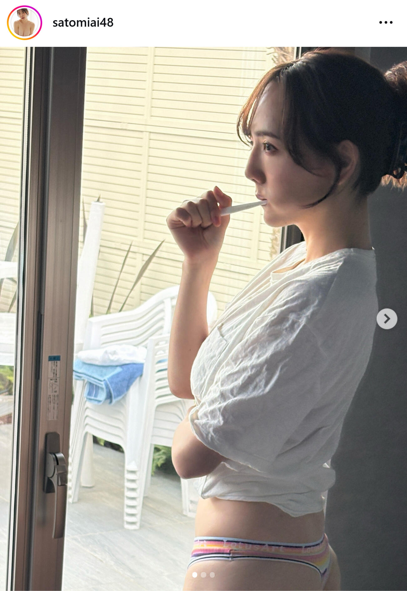 さとみあいのインスタグラムから