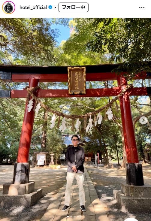 布袋寅泰のインスタグラムから