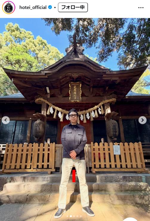 布袋寅泰のインスタグラムから
