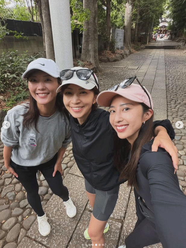 安田美沙子のインスタグラムから