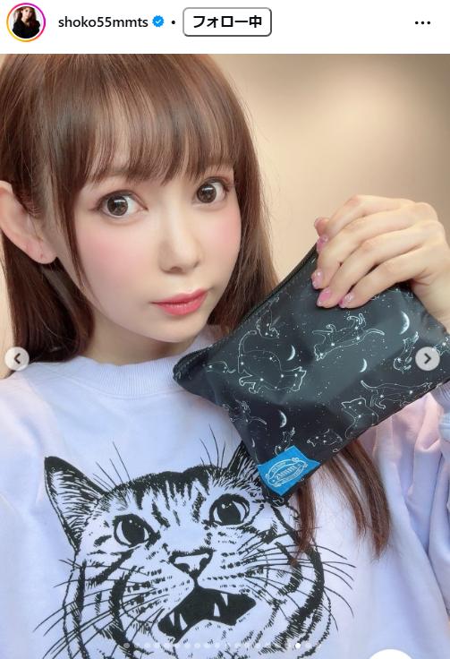 中川翔子のインスタグラムから