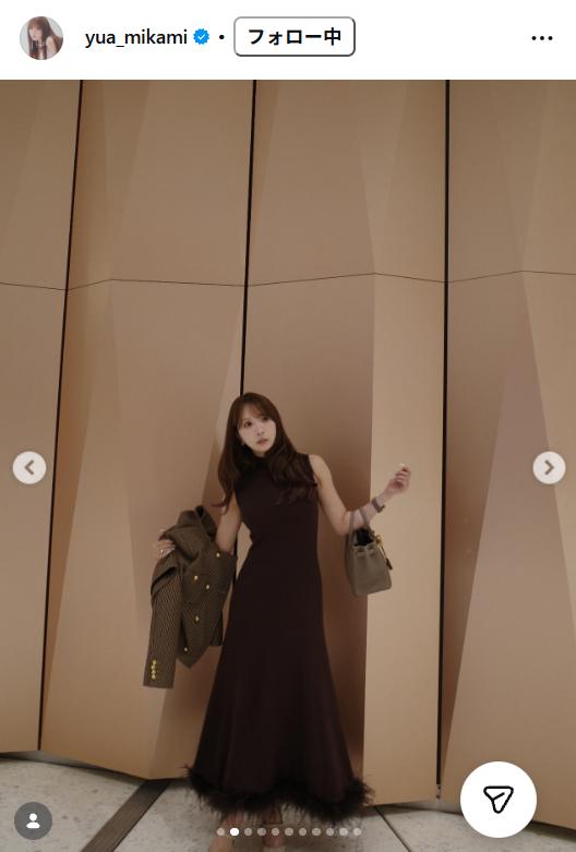 三上悠亜のインスタグラムから
