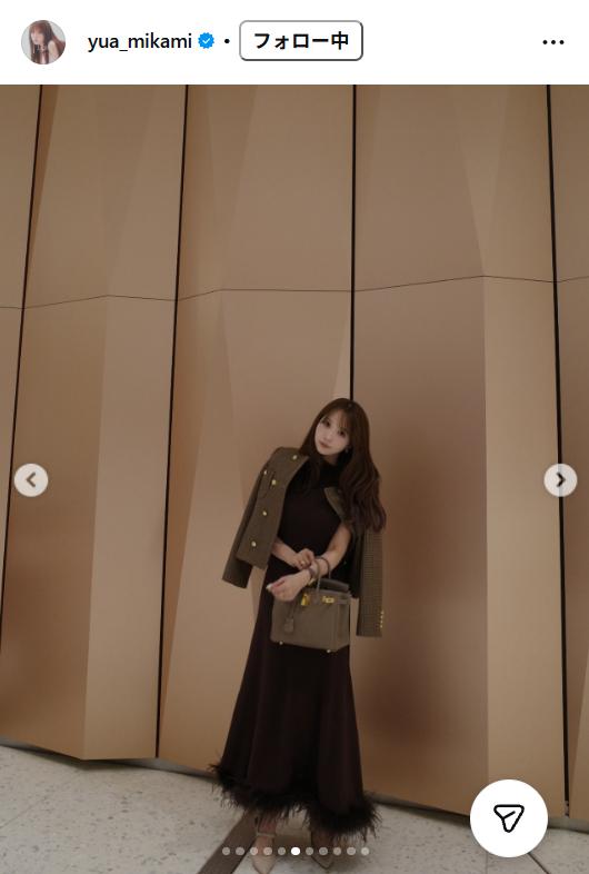 三上悠亜のインスタグラムから