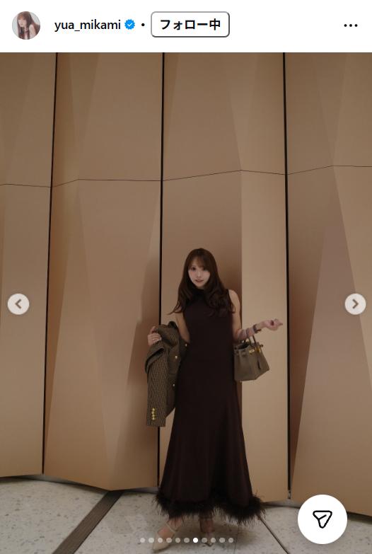 三上悠亜のインスタグラムから