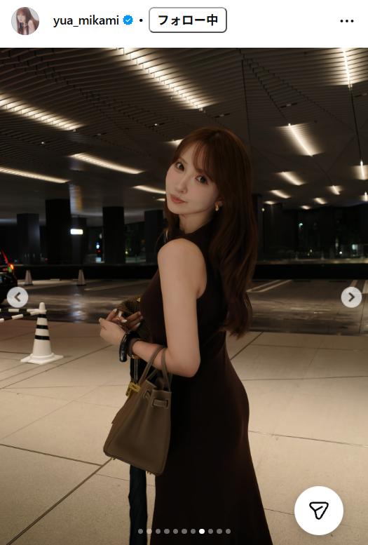三上悠亜のインスタグラムから