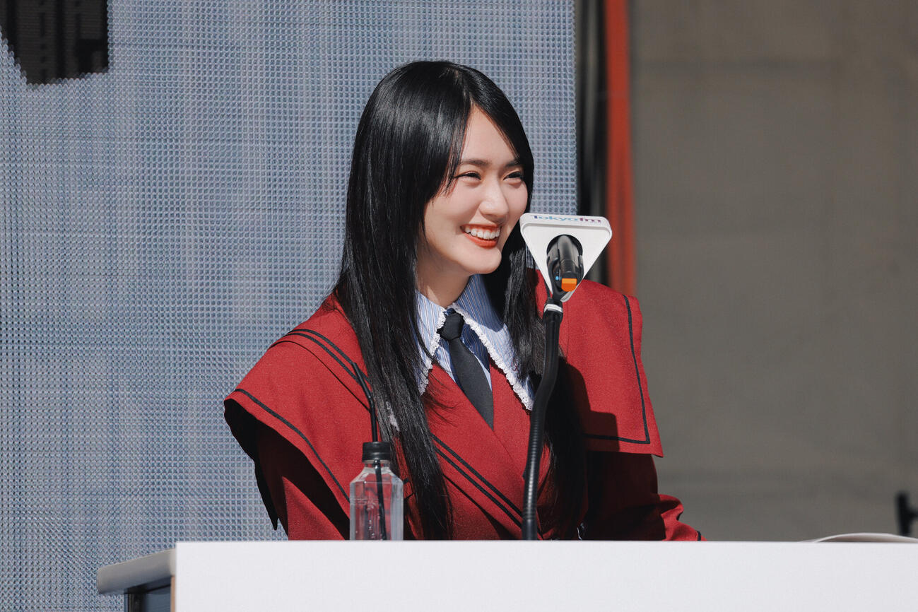 TOKYO FM「JA全農　COUNTDOWN JAPAN」公開生放送に出演した山﨑天