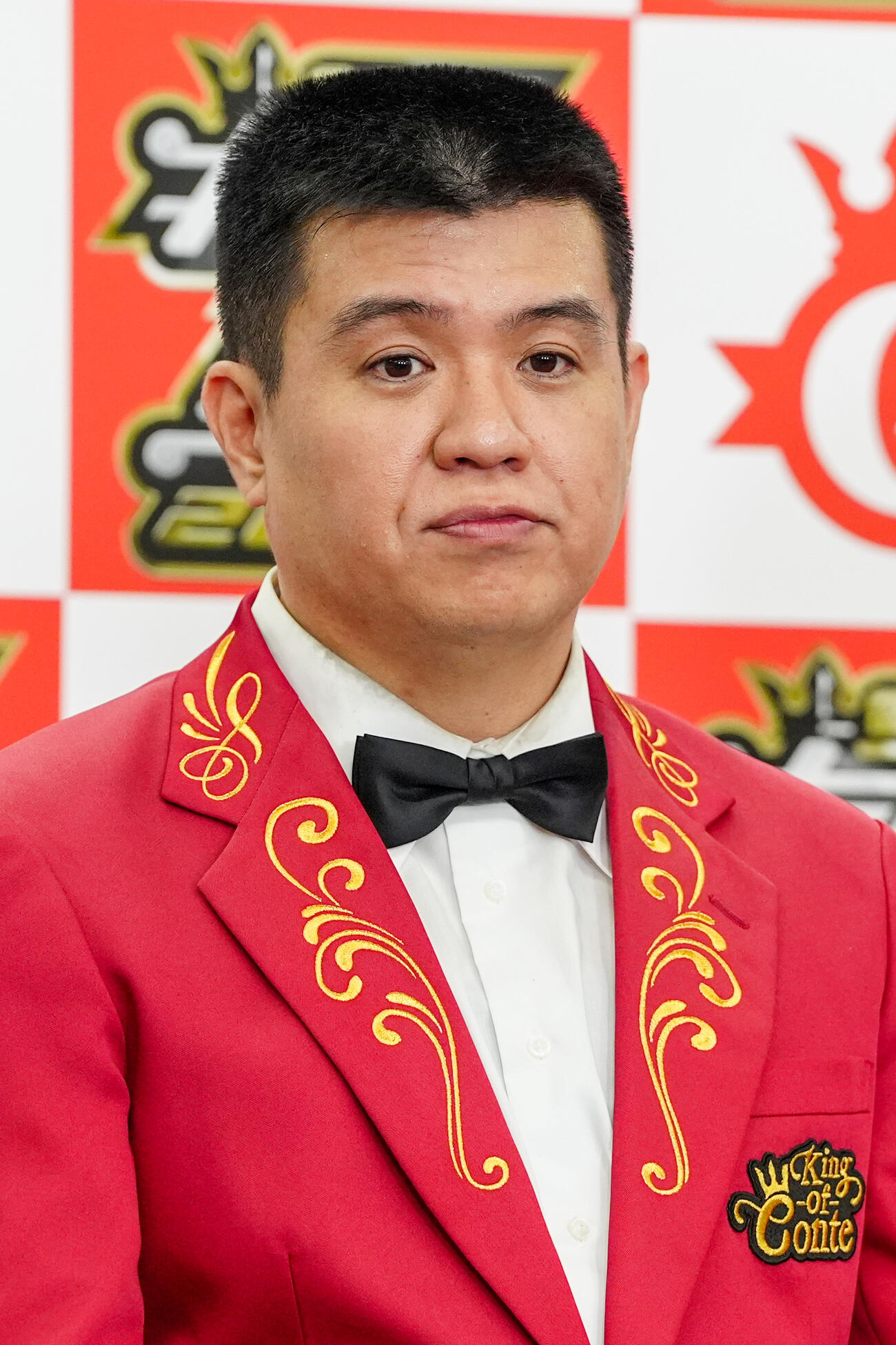 キングオブコントで優勝し、19代目王者となったジェラードンのアタック西本（撮影・江口和貴）