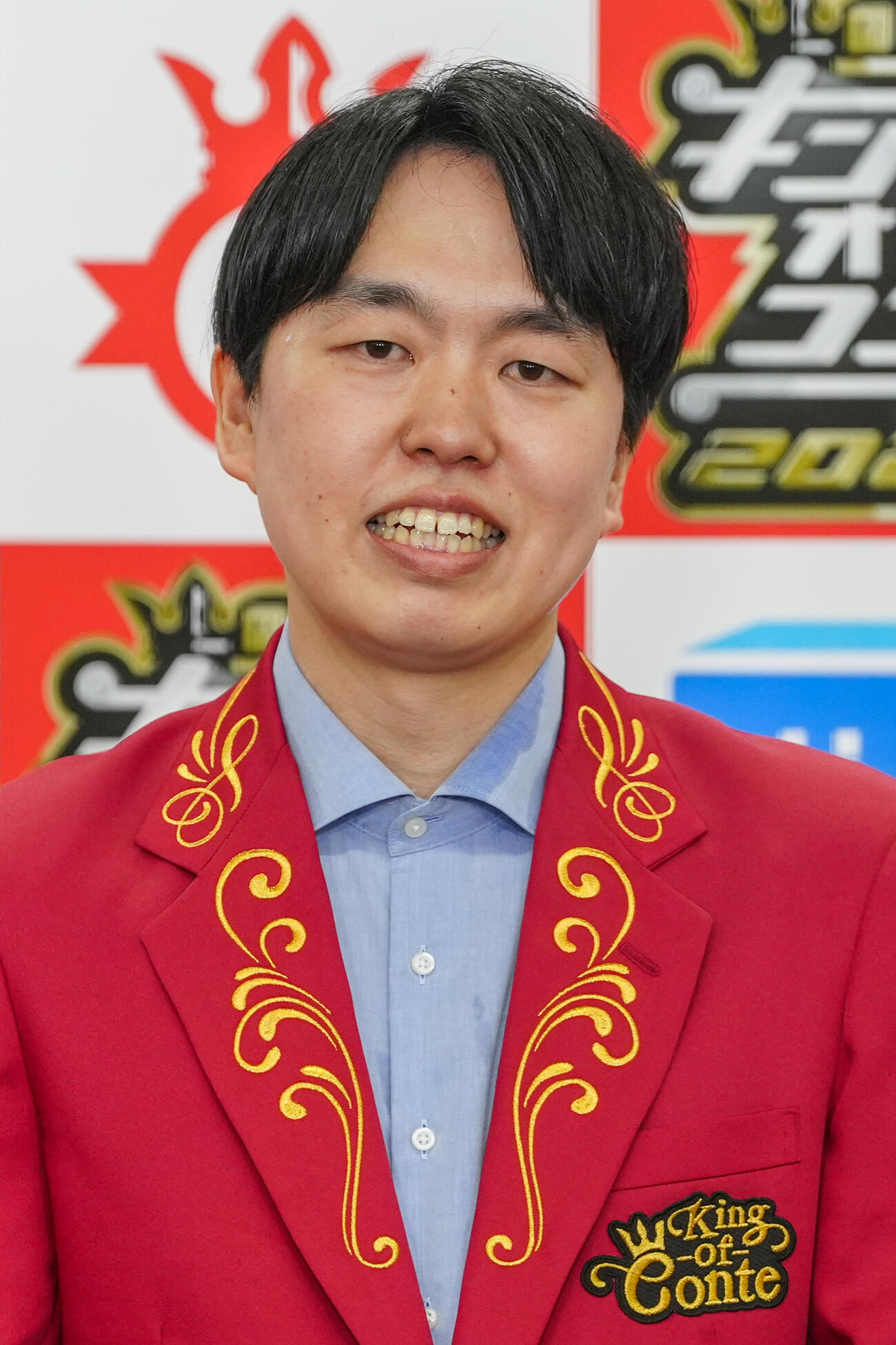キングオブコントで優勝し、19代目王者となったジェラードンのかみちぃ（撮影・江口和貴）