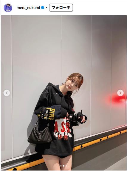 生見愛瑠のインスタグラムから