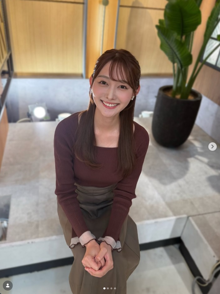 森山みなみアナのインスタグラムから