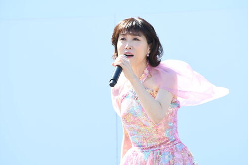 水森かおり、オール巨人とのデュエット前にハプニング「お母さ～ん」