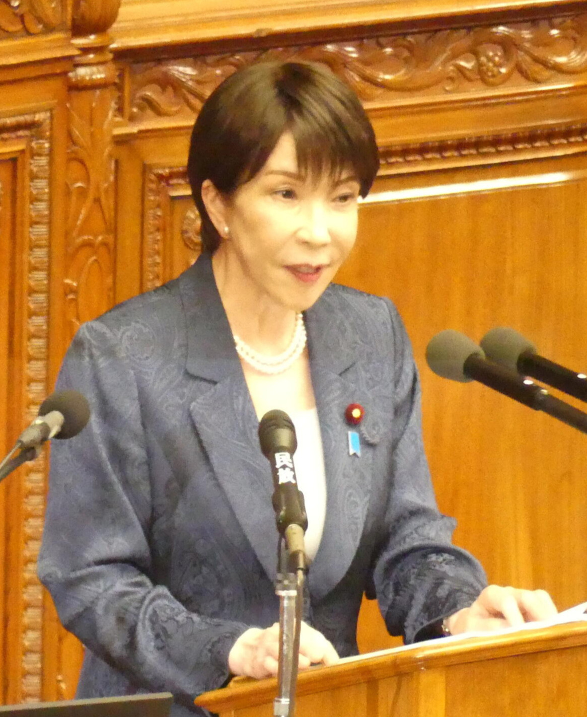高市早苗首相（2026年10月撮影）