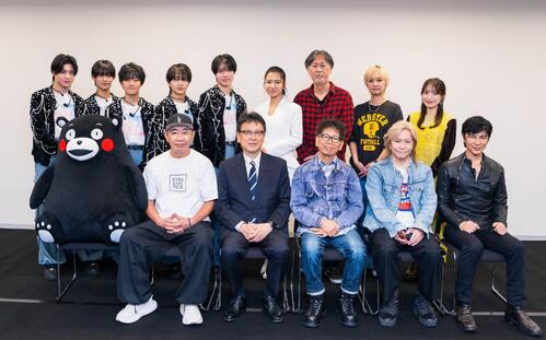 wink first、熊本城ホールで復興支援ライブ　地元中学生13人と共演