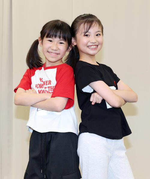 27年春「アニー」主人公に11歳栗原和花さんと宿谷彩禾さん「未来がパッと」「頭が真っ白」