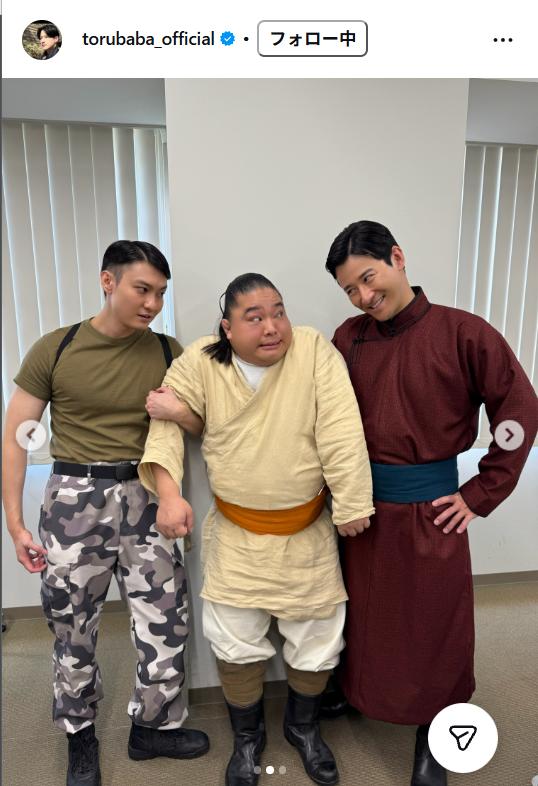 馬場徹のインスタグラムから