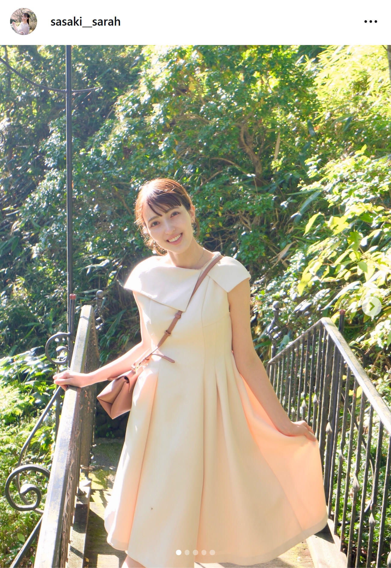 静岡朝日テレビ佐々木沙羅アナのインスタグラムから