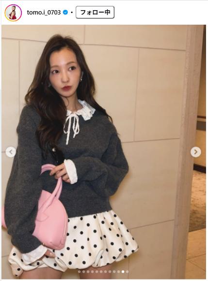 板野友美のインスタグラムから