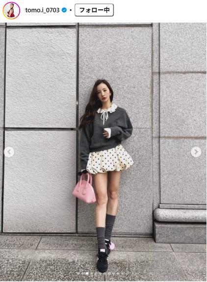 板野友美のインスタグラムから