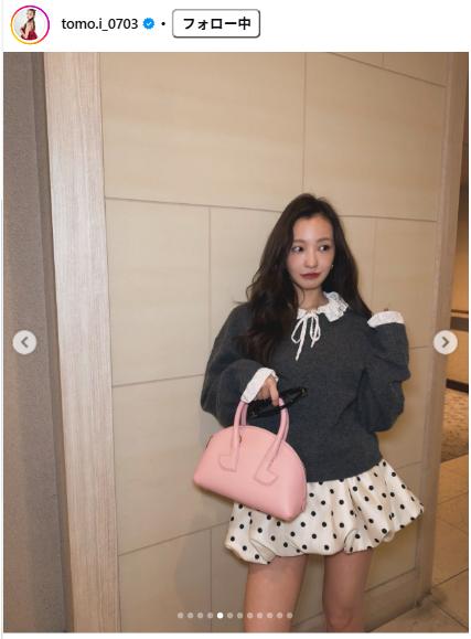 板野友美のインスタグラムから