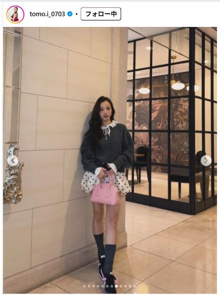 板野友美のインスタグラムから