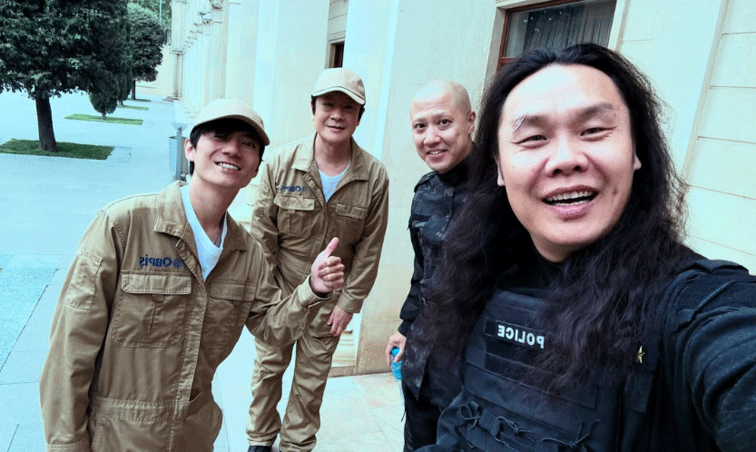 VIVANTチンギス役のバトボルドのインスタグラムから