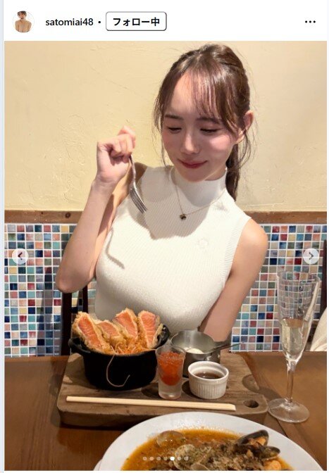 さとみあいのインスタグラムから