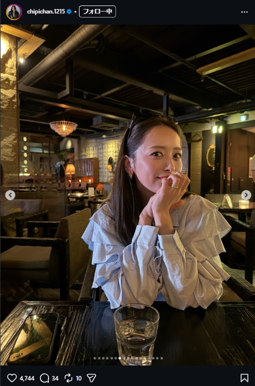 近藤千尋のインスタグラムから
