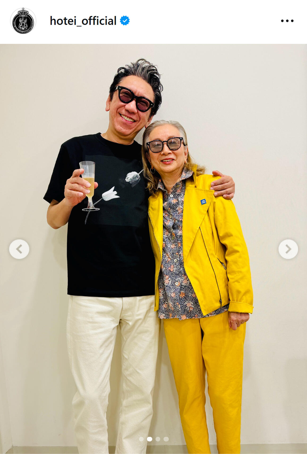 布袋寅泰のインスタグラムから