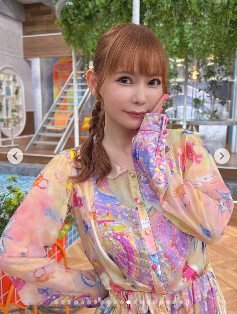 中川翔子のインスタグラムから