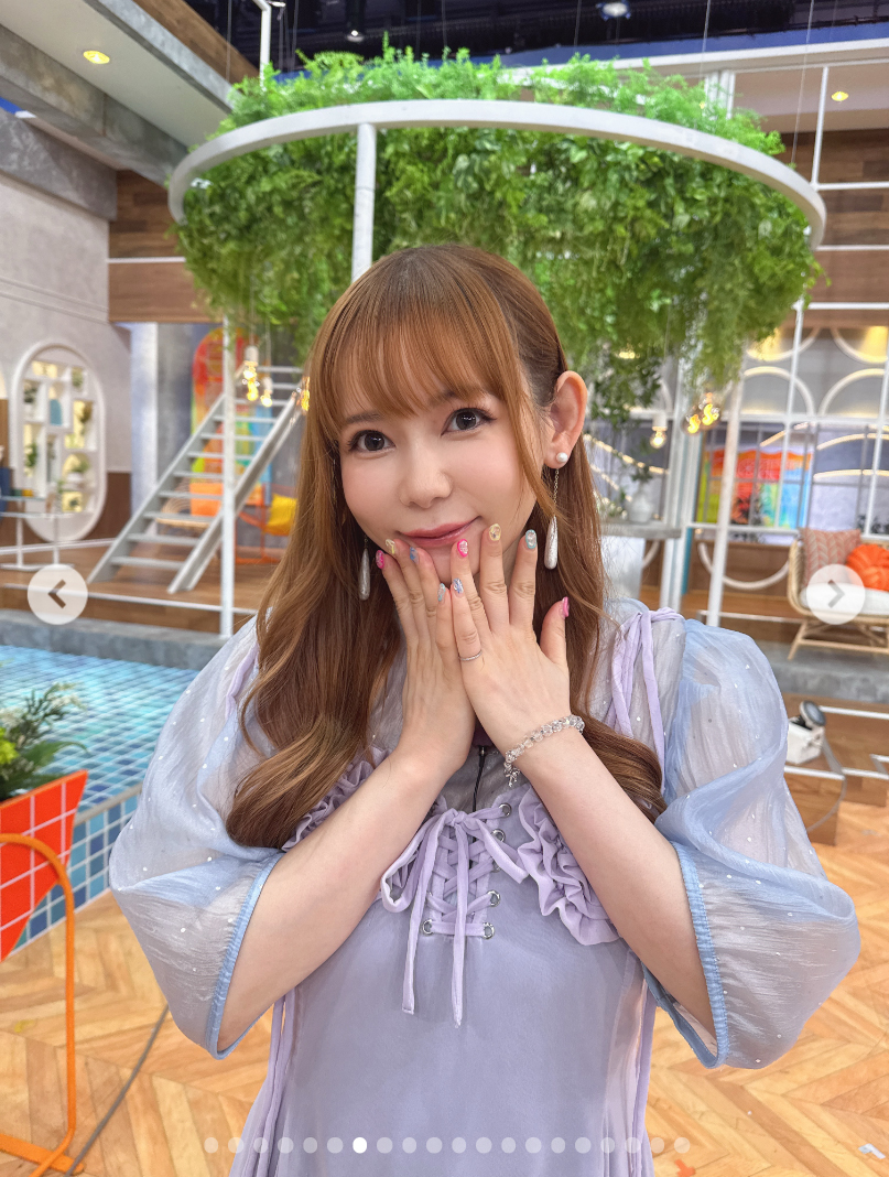 中川翔子のインスタグラムから