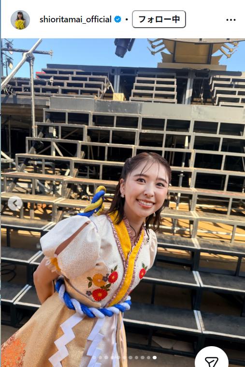 ももいろクローバーZ玉井詩織のインスタグラムから