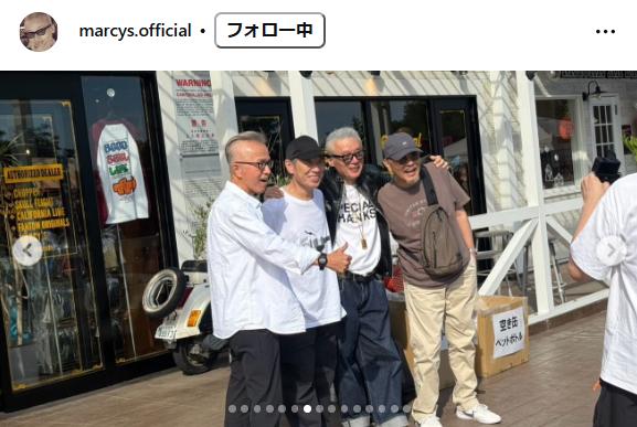 田代まさしのインスタグラムから