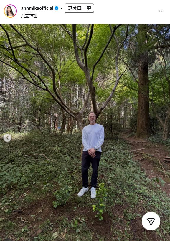 アンミカのインスタグラムから