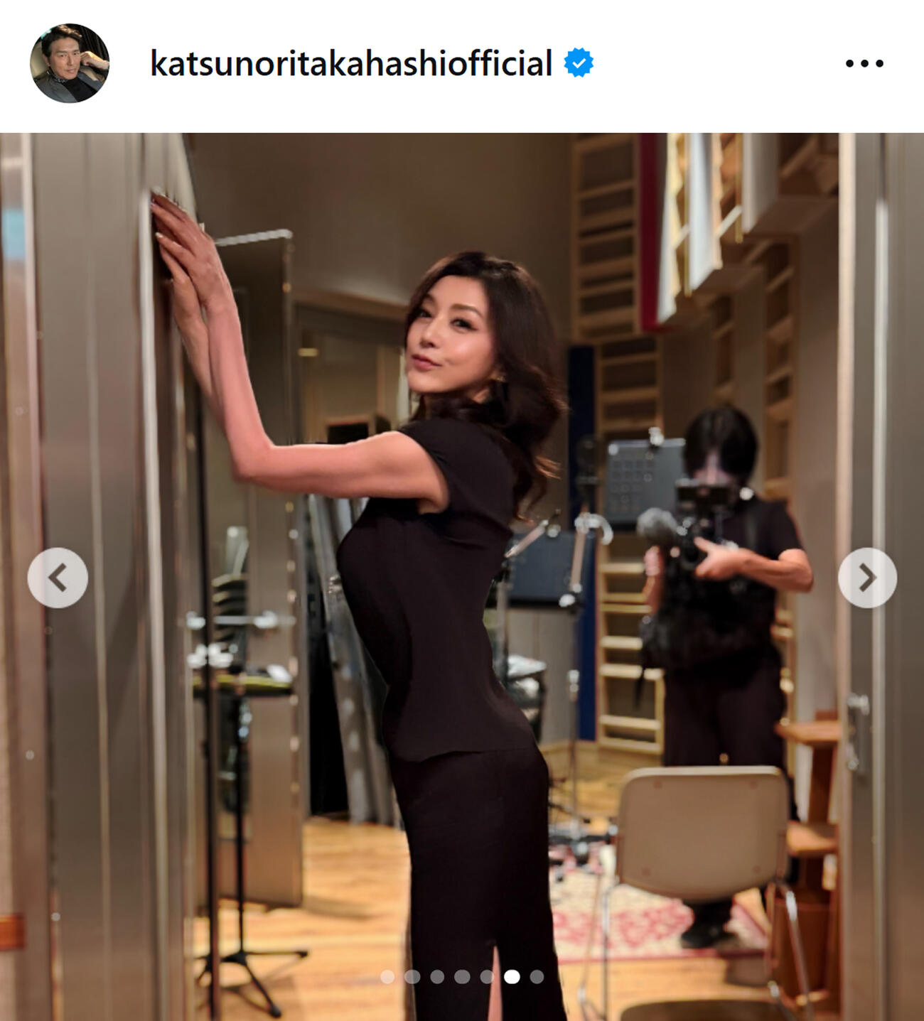 高橋克典のインスタグラムから