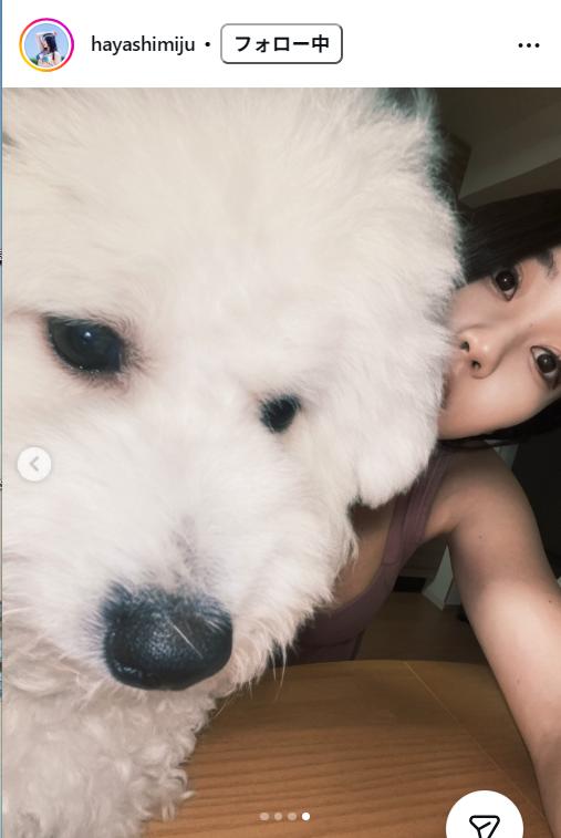 林未珠のインスタグラムから