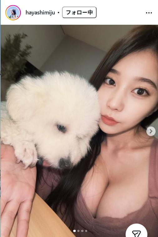 林未珠のインスタグラムから