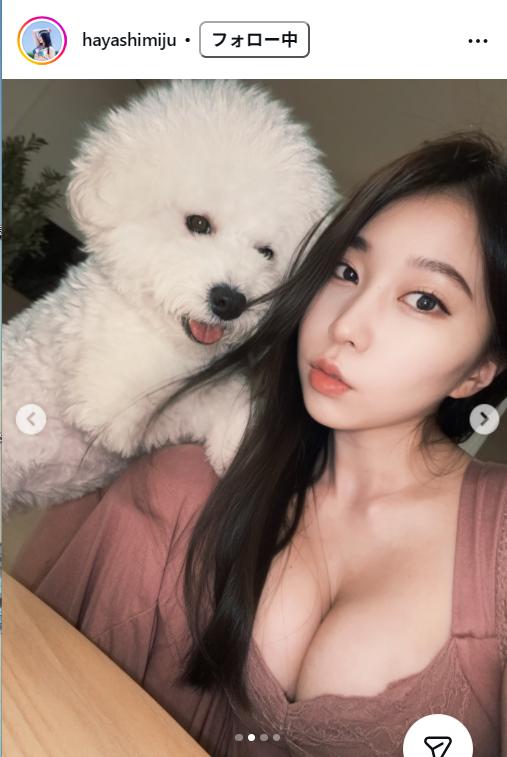 林未珠のインスタグラムから