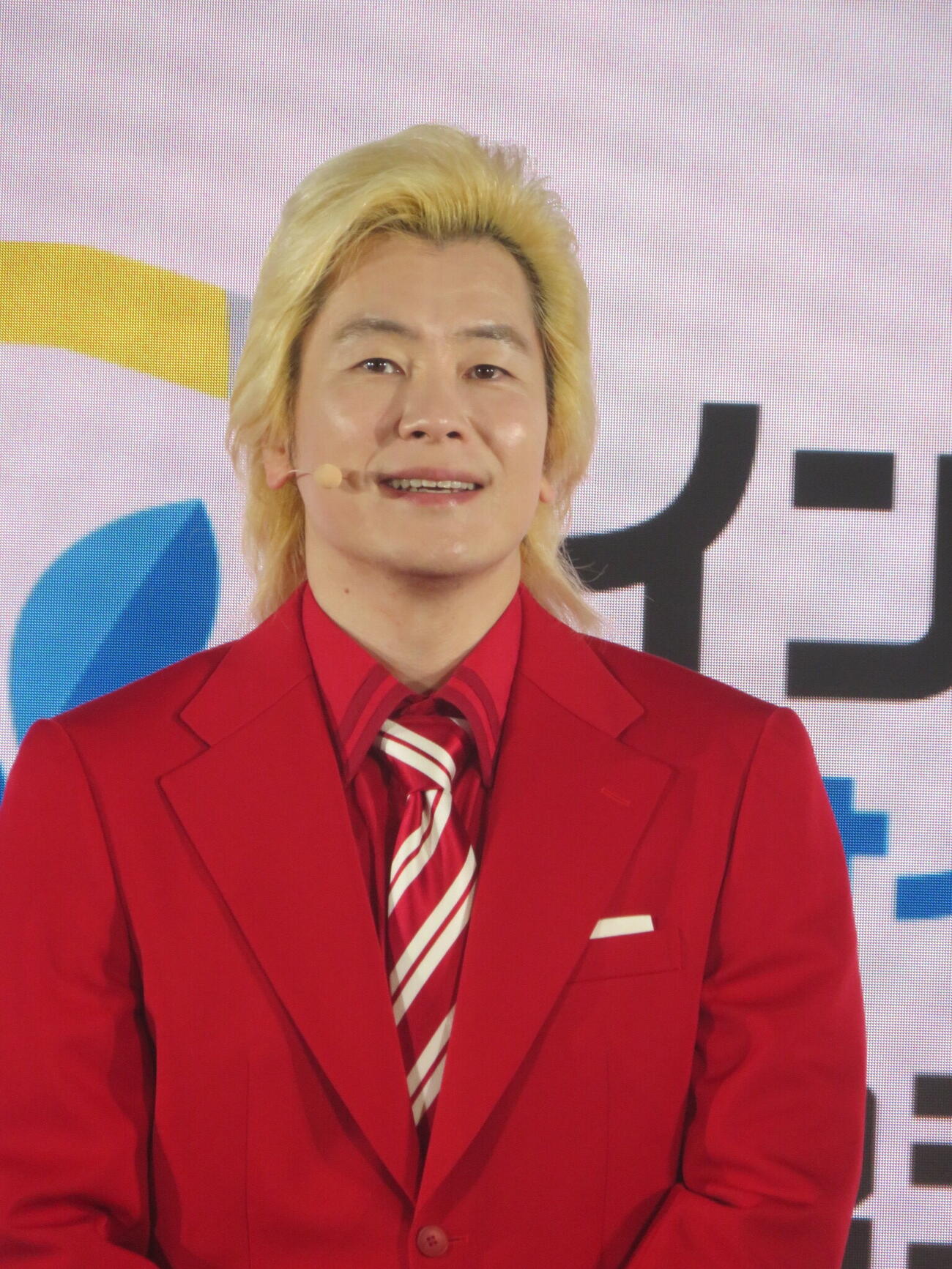 「インクもリサイクルしようプロジェクト」発表会に出席したカズレーザー（撮影・川田和博）