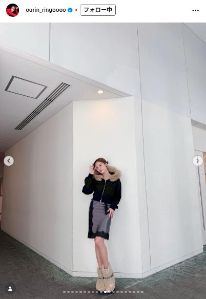 王林のインスタグラムから