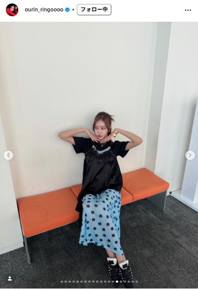 王林のインスタグラムから