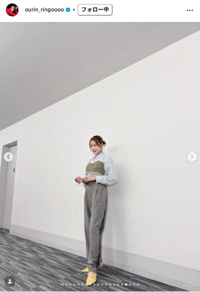 王林のインスタグラムから