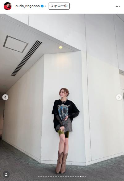 王林のインスタグラムから