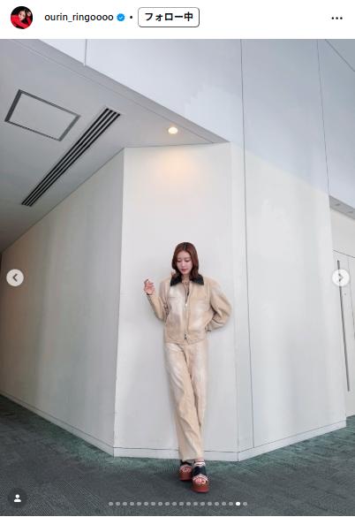 王林のインスタグラムから
