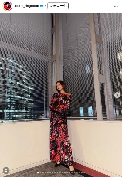 王林のインスタグラムから