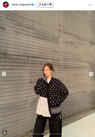 王林のインスタグラムから