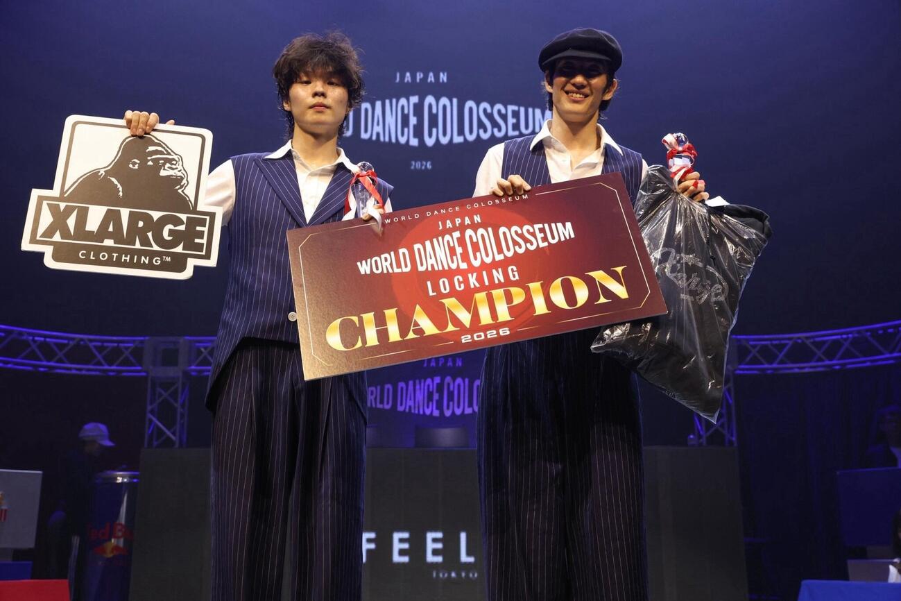 LOCKING部門優勝のNeal＆brother bin