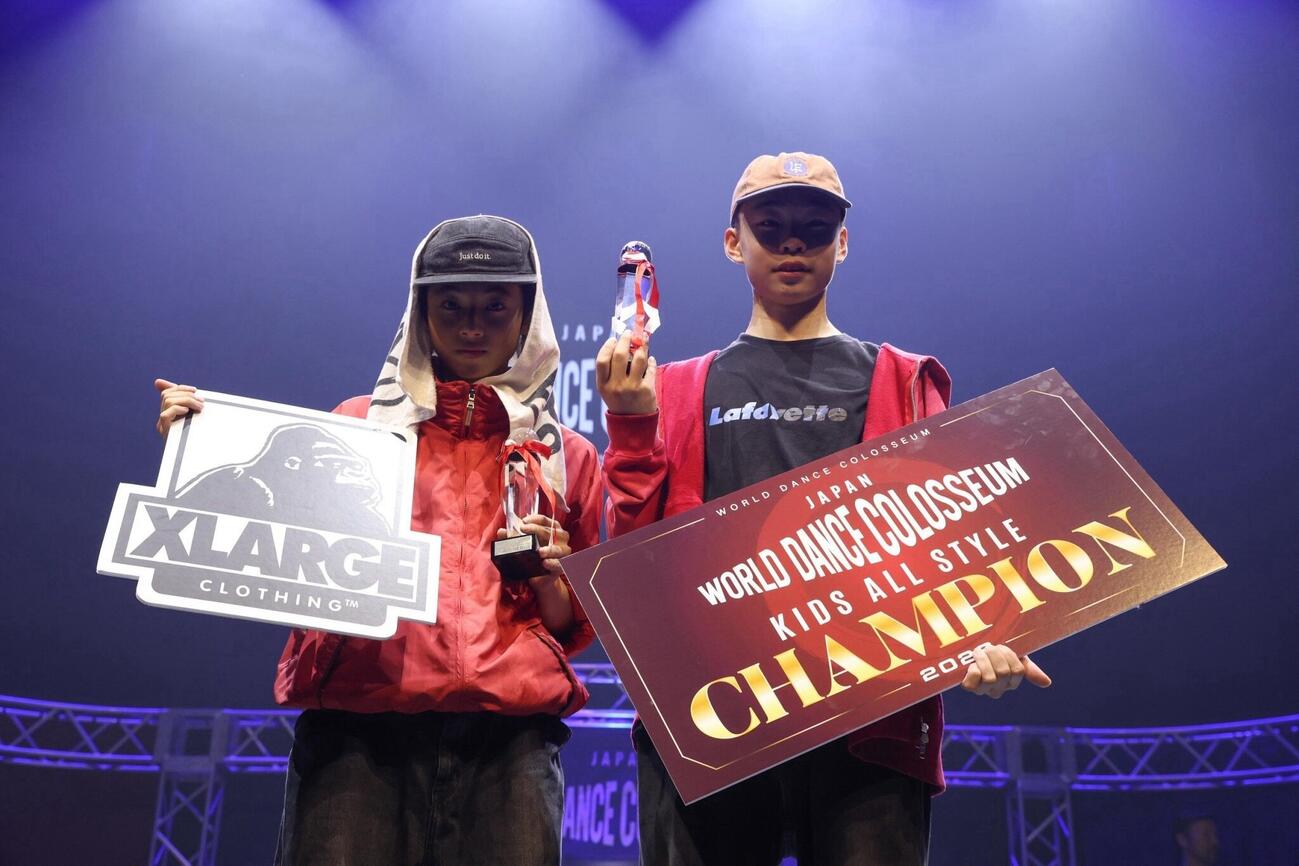 KIDS ALL STYLE部門優勝のOllie
