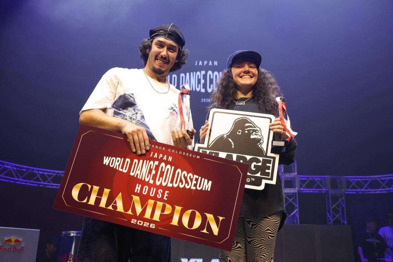HOUSE部門の優勝のAtazhan and Zaki