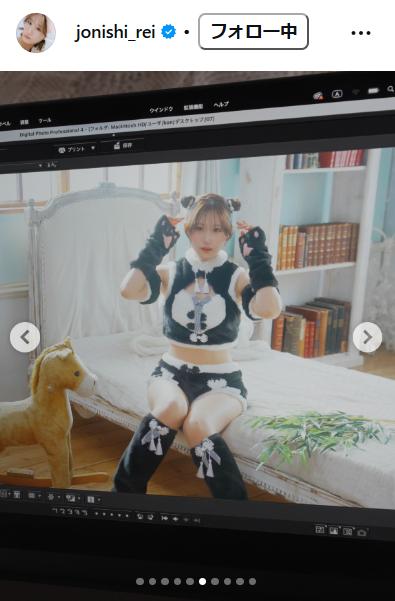 上西怜のインスタグラムから