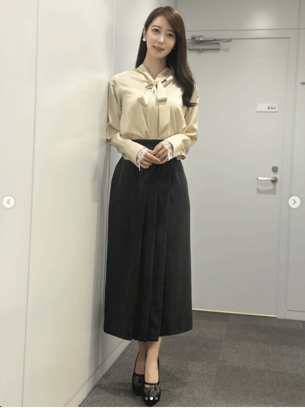 上野愛奈アナのインスタグラムから